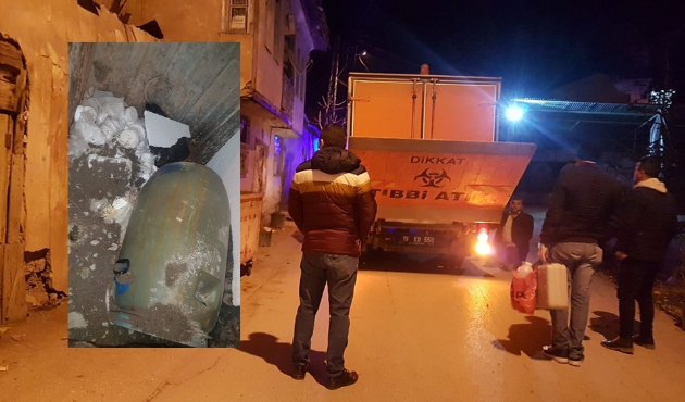 Çorum'da kimyasal madde alarmı...