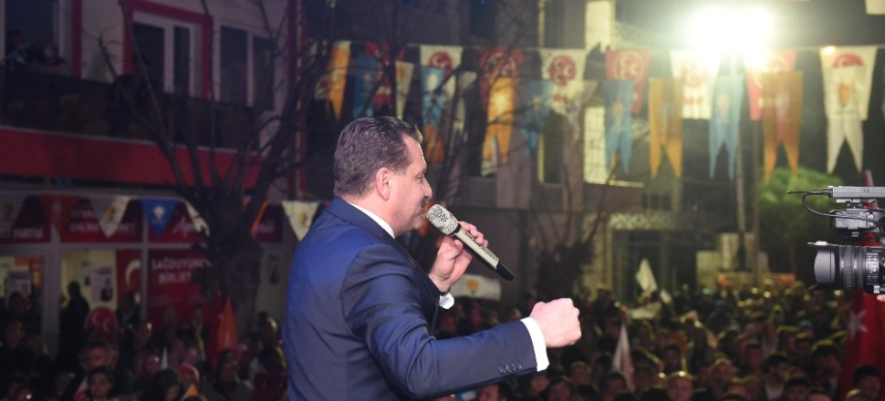 Balıkesir'de Yücel Yılmaz: “Balıkesir için yatırım ve atılım dönemi"