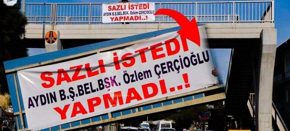 Sazlı halkı CHP'li Çerçioğlu'na böyle isyan etti!