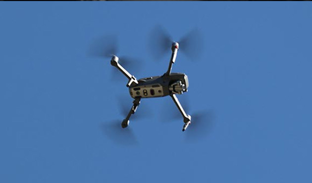 Polis, drone ile arıyor!