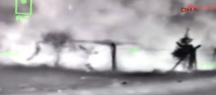 İşte Ankara'da PKK'lı canlı bombaların patlama anı! / VİDEO
