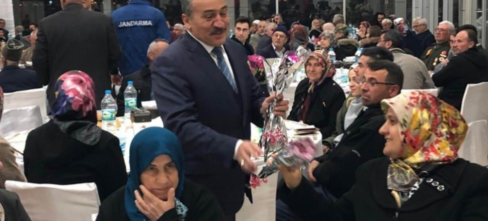 Konya'da Başkan Mehmet Tutal, şehit aileleri ve gazilerle buluştu