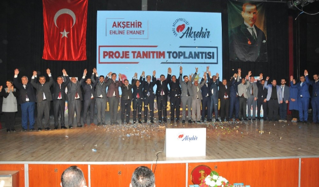 Konya'da Başkan Salih Akkaya’dan 81 yeni proje