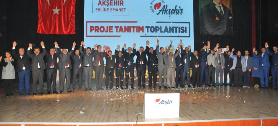 Konya'da Başkan Salih Akkaya’dan 81 yeni proje