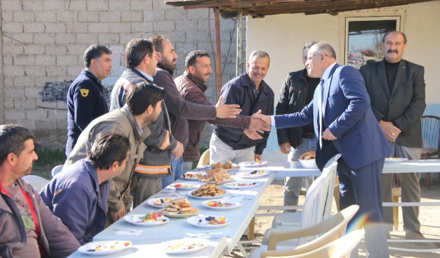 Kayseri'de Başkan Esat Öztürk sanayi esnafıyla buluştu