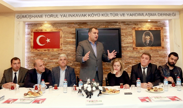 Ankara'da Alper Taşdelen, STK temsilcileriyle buluştu