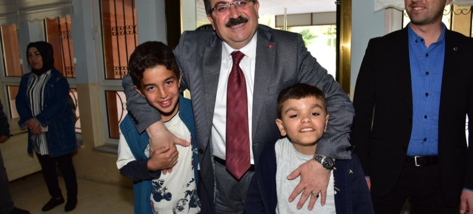 Bilecik'te Başkan Nihat Can, özel çocuklarla buluştu