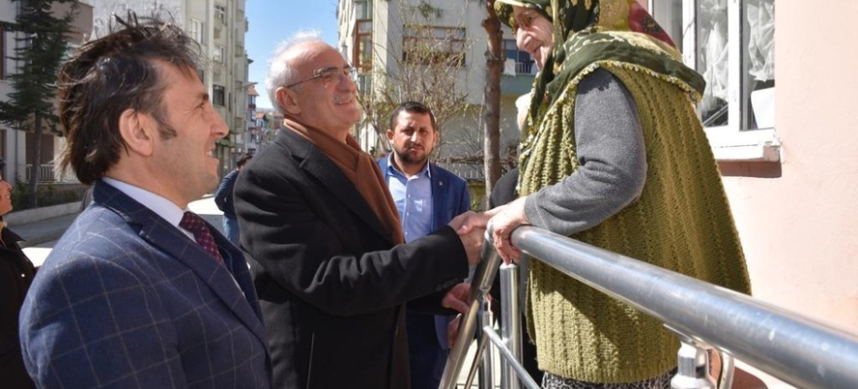 Samsun'da Yusuf Ziya Yılmaz: "Ülkemiz için hizmete devam"