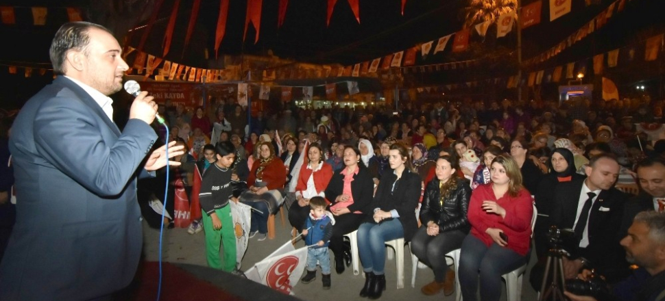 Manisa'da Murat Baybatur:“Salihli’de Zeki Kayda’ya güveniyoruz”