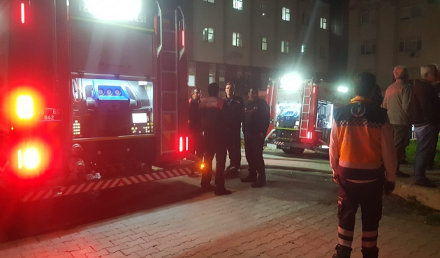 Ege Üniversitesi Hastanesi'nde korkutan yangın!