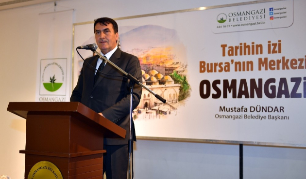 Bursa'da Mustafa Dündar’dan muhtarlara teşekkür yemeği