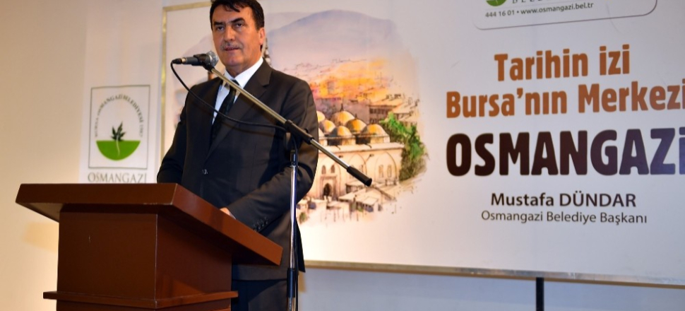 Bursa'da Mustafa Dündar’dan muhtarlara teşekkür yemeği
