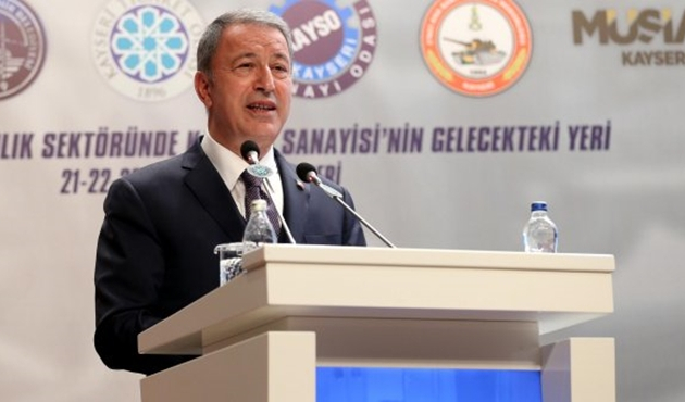 Kayseri'de Bakan Hulusi Akar: Amacımız etkin, caydırıcı milli ve yerli sanayi