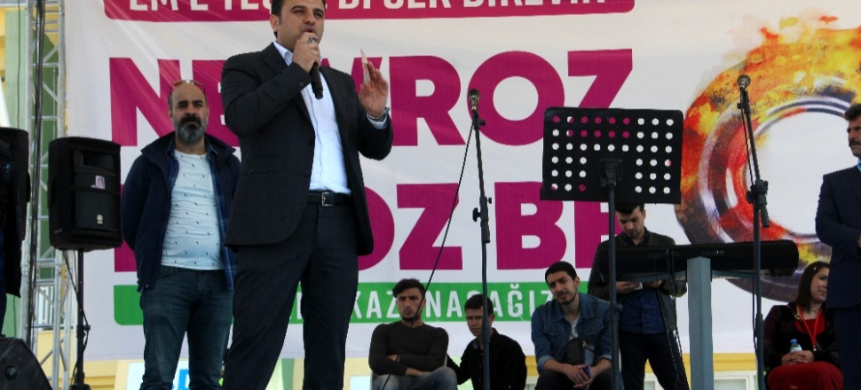 Şanlıurfa'da Ömer Öcalan, Saadet’e oy istedi
