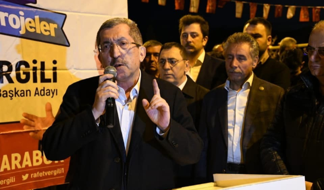Karabük'te Rafet Vergili, “Rektörlükten prim yapmış ve siyasete girmiştir”
