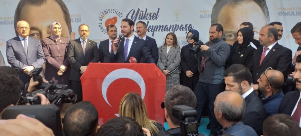 Tekirdağ'da Bakan Berat Albayrak: "Bu hizmet seçimi, hakikaten öyle"