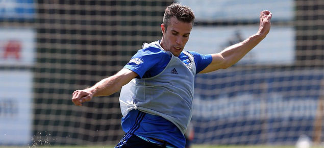 Müjde! Van Persie %100 fit durumda