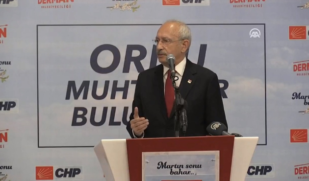 Kemal Kılıçdaroğlu Ordu'da konuştu!