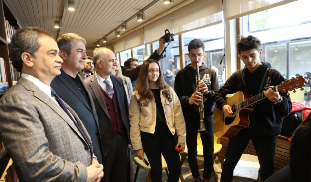 Sarıyer Kütüphanesi hizmete girdi