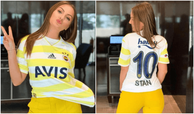 Güzel şarkıcı Fenerbahçe'ye desteğini açıkladı!