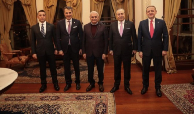 Binali Yıldırım kulüp başkanlarıyla görüştü!