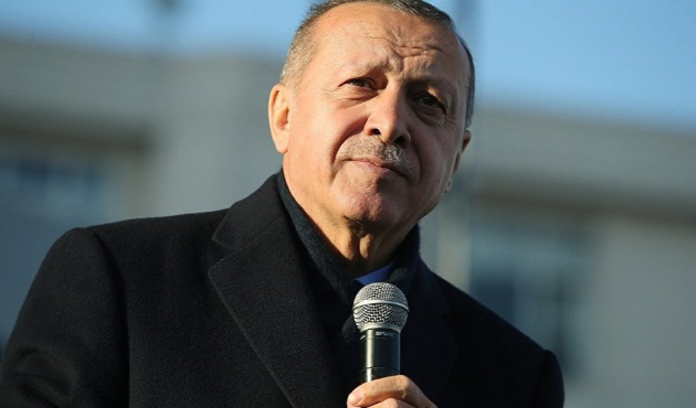 Erdoğan Twitter'dan destek verdi...