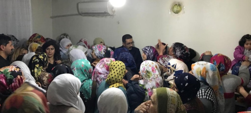 Diyarbakır'da Erkan Gezer, seçim çalışmalarını sürdürüyor
