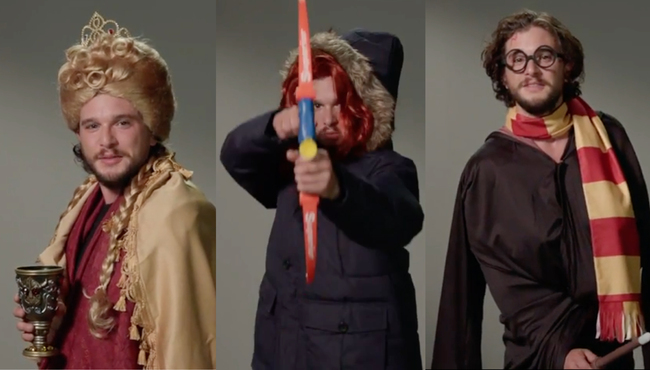 Jon Snow'dan eğlenceli Game of Thrones Oyuncu seçmeleri...