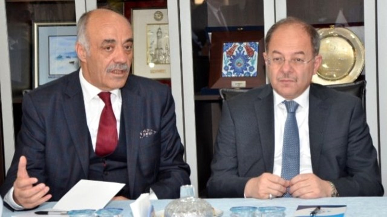 Erzurum'da Recep Akdağ’dan ETSO’ya ziyaret