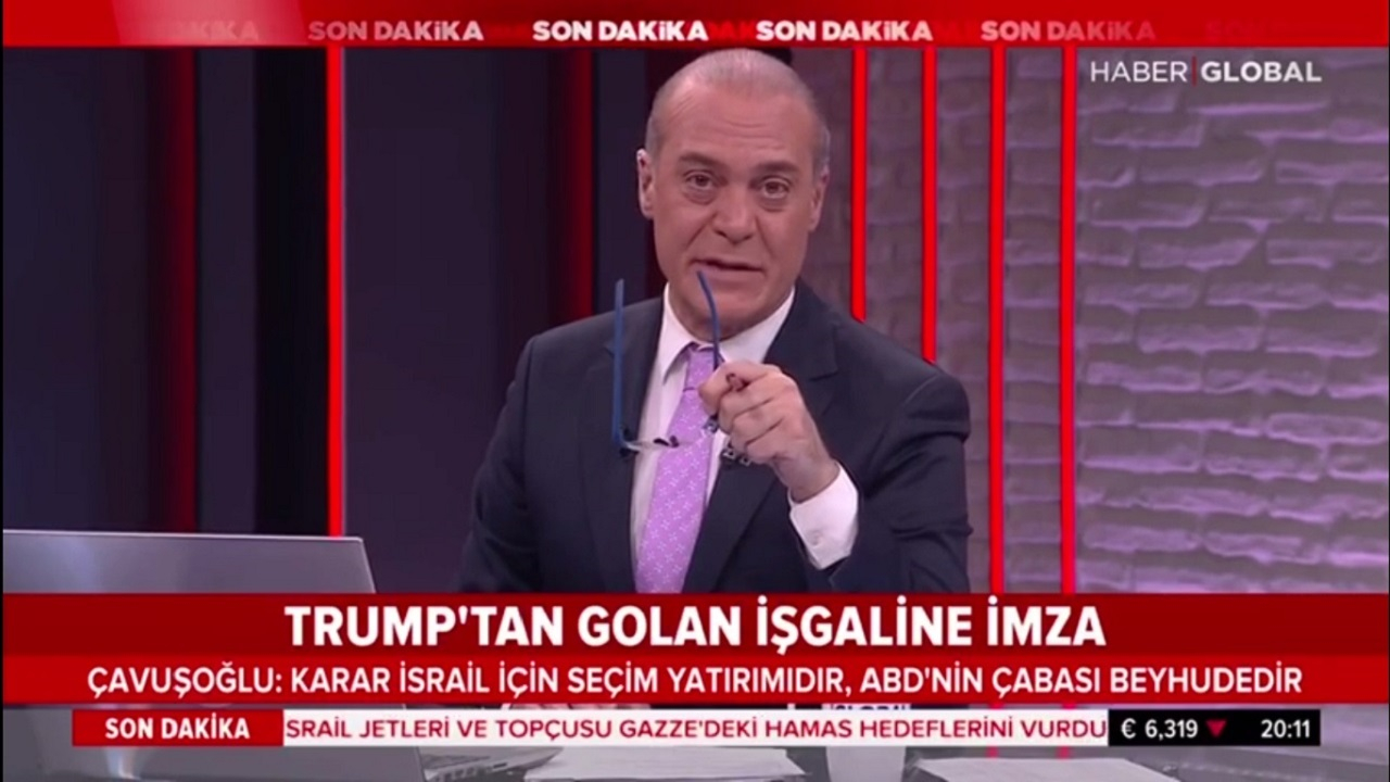 Haber Global'de sarhoş spiker skandalı!