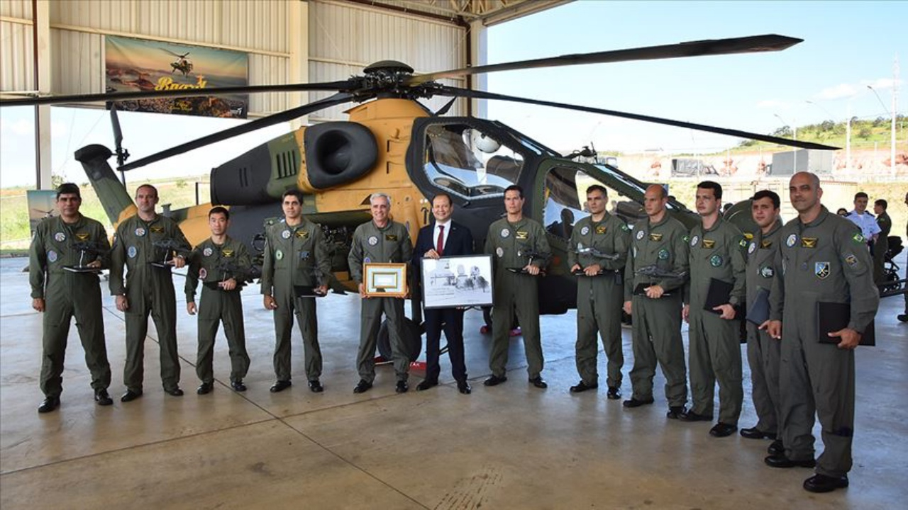 Atak helikopteri Brezilya'da görücüye çıktı!
