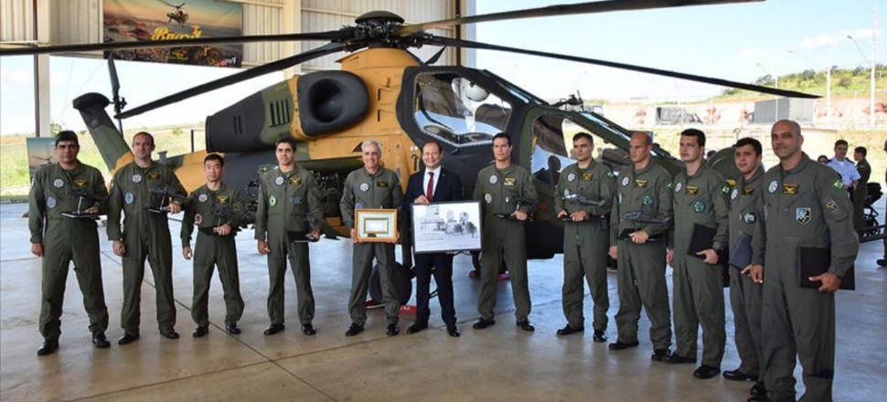 Atak helikopteri Brezilya'da görücüye çıktı!