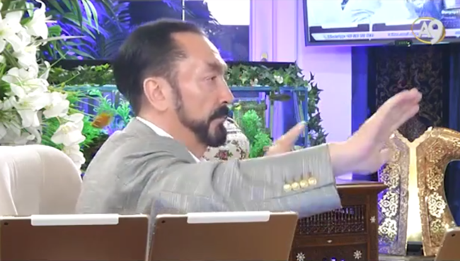 Adnan Oktar'dan alkış tufanı kopartan dans!