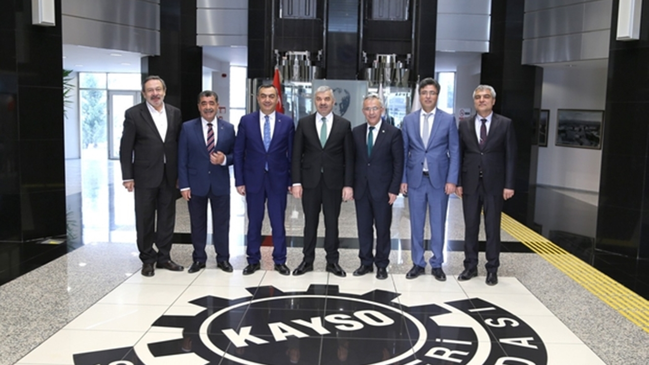 Kayseri'de Başkan Mustafa Çelik’ten KAYSO’ya Veda Ziyareti