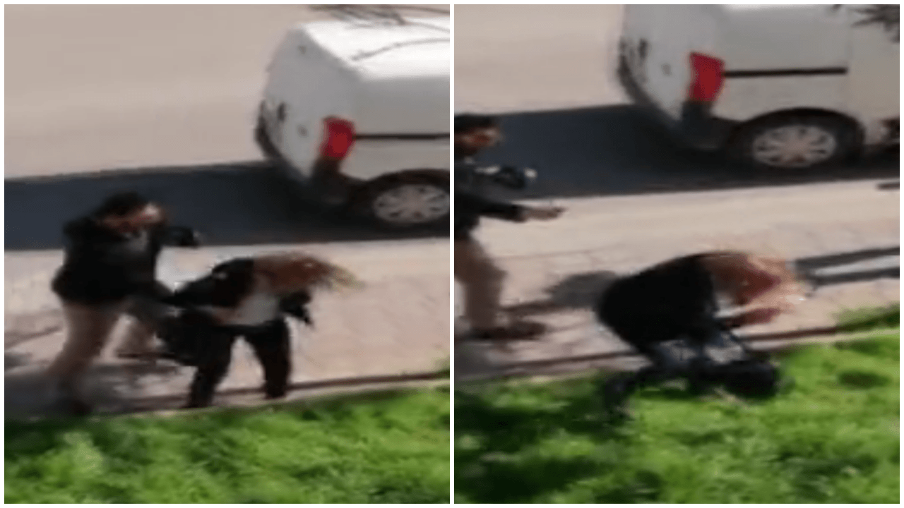 Tartıştığı kadın sürücüye biber gazı ile saldırdı!