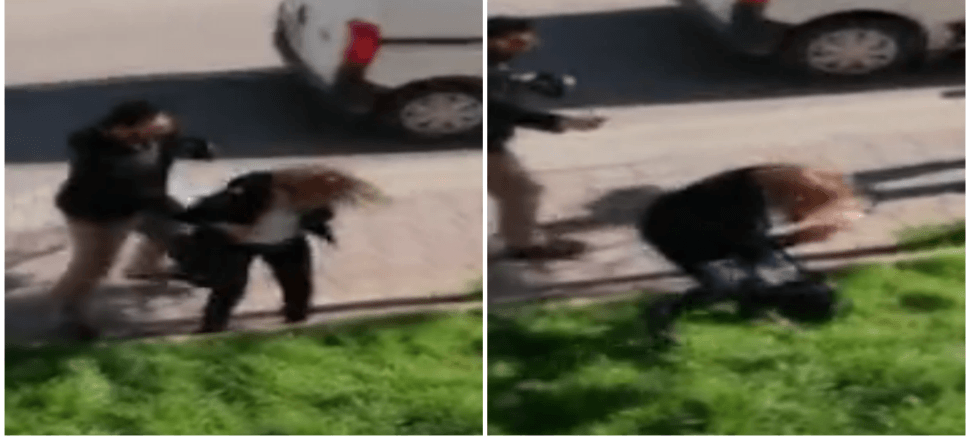 Tartıştığı kadın sürücünün yüzüne biber gazı sıktı