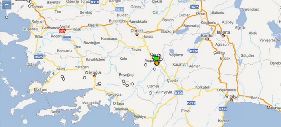 Denizli Acıpayam'da bir deprem daha!