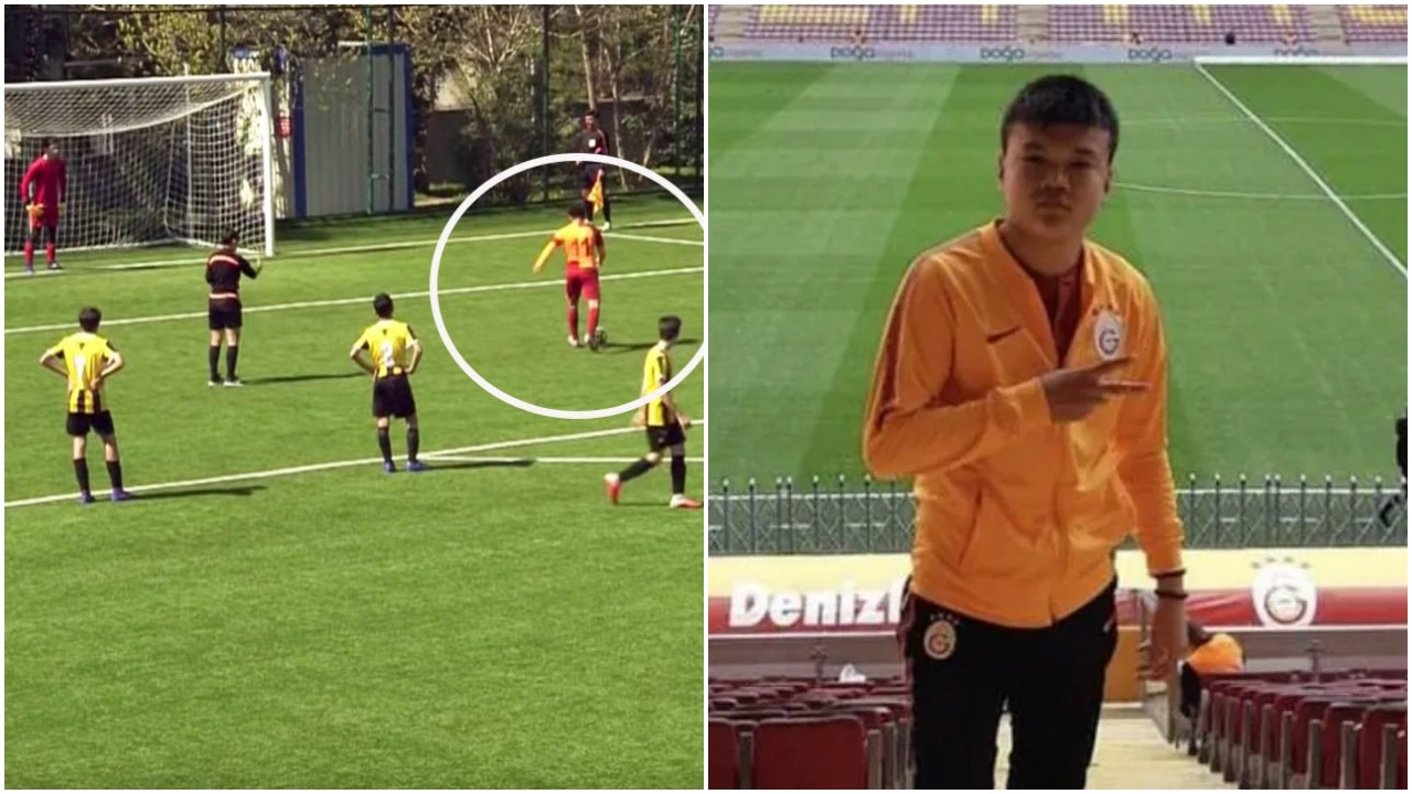 Galatasaray U14 kaptanı dünya basınında!