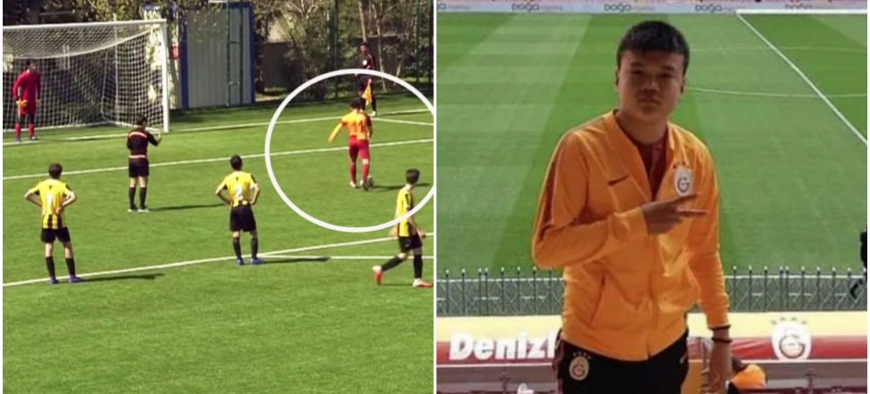 Galatasaray U14 kaptanı dünya basınında!