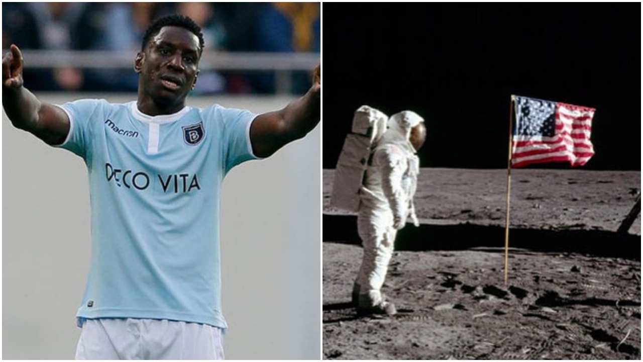 Demba Ba'dan NASA'ya gönderme!