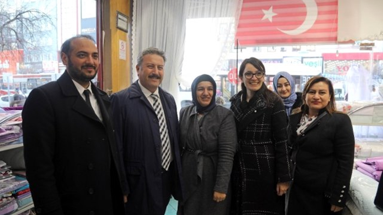 Kayseri'de Mustafa Palancıoğlu’na vatandaşlardan destek