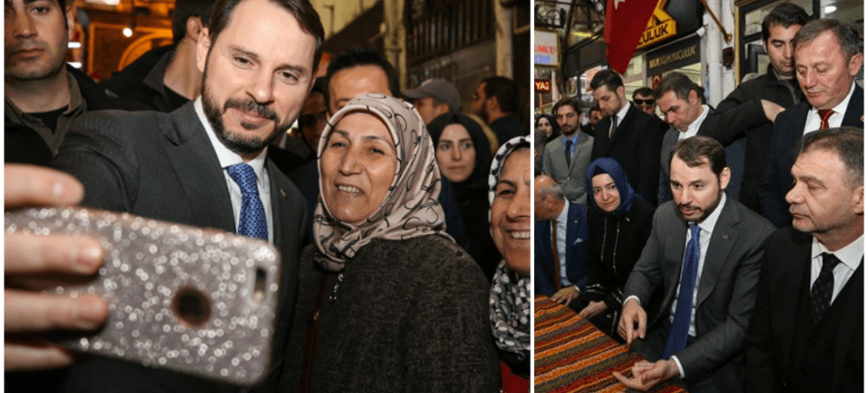 Bakan Albayrak'tan sürpriz Kapalıçarşı ziyareti!