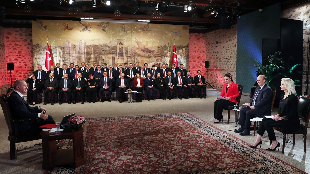 Erdoğan ve İstanbul adayları soruları yanıtladı...