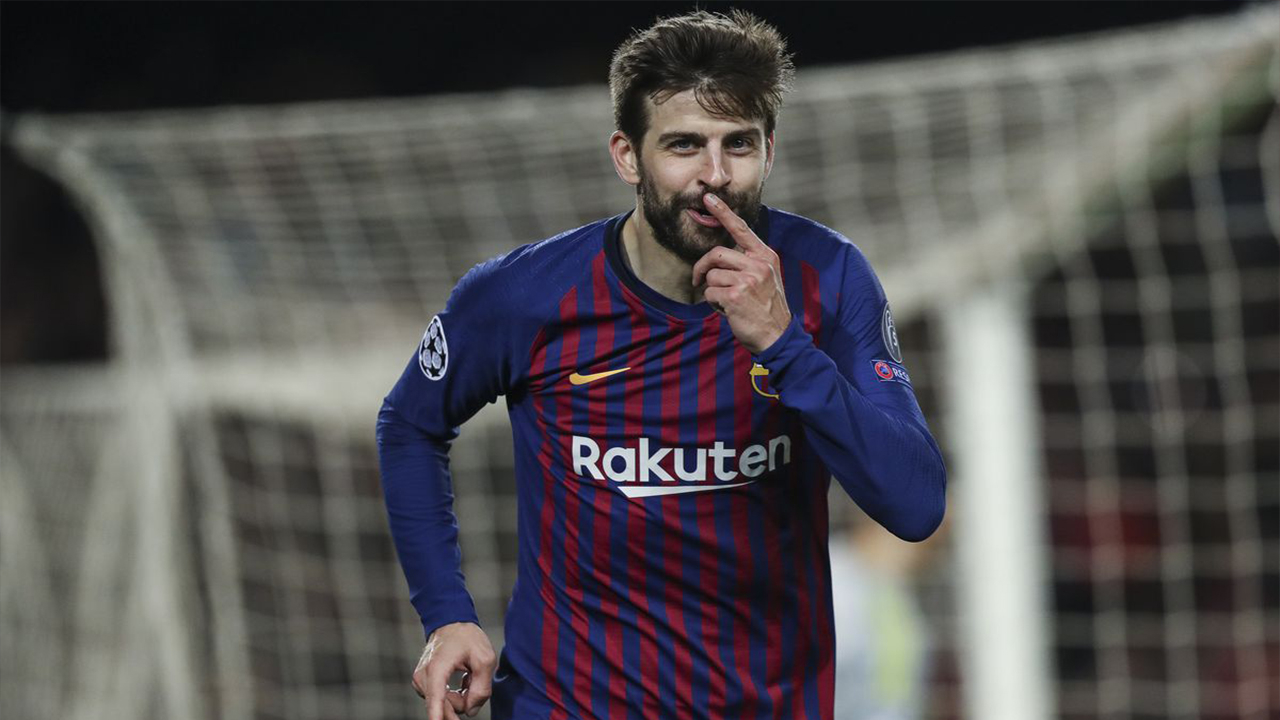 Gerard Pique'den Real Madrid'e ahlaksız gönderme!
