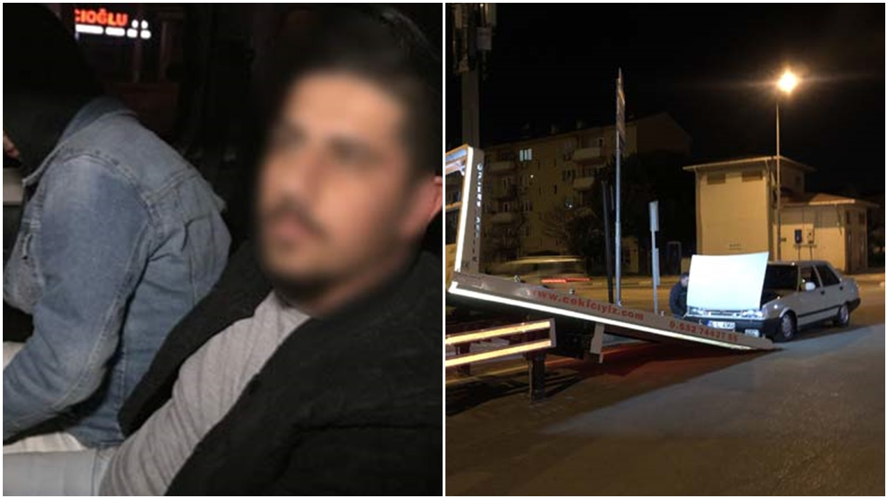 'Dur' ihtarına uymayan sürücüye rekor ceza!