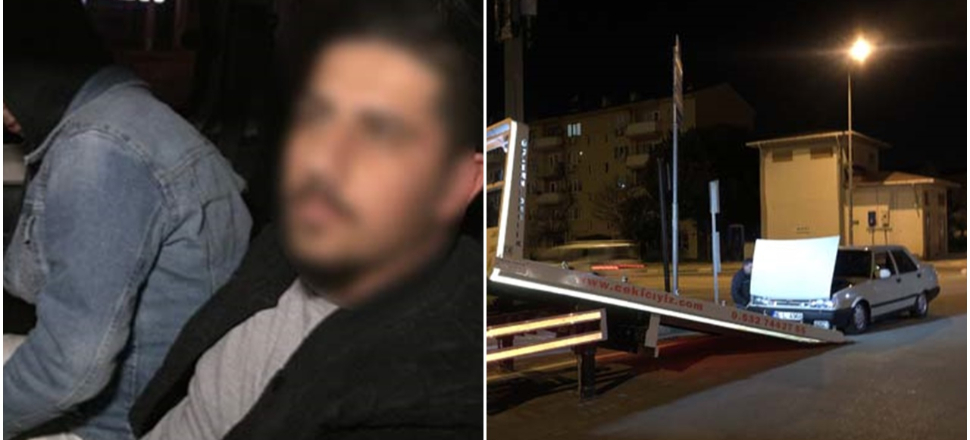 'Dur' ihtarına uymayan sürücüye rekor ceza!