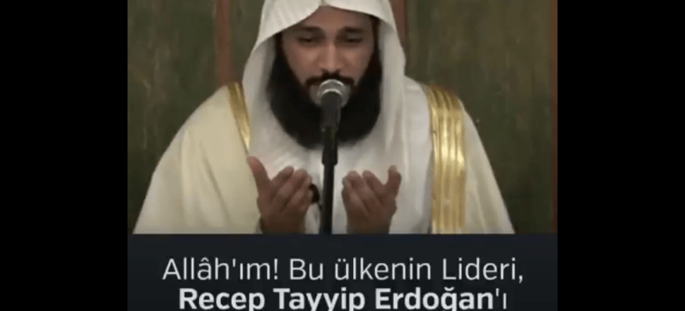 Kabe imamının Türkiye ve Erdoğan'a duası!