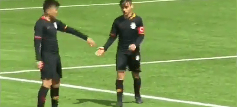 Galatasaray U14 takımından bir Fair-Play örneği daha!