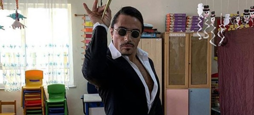 Nusret, sandık başında 'saltbae' yaptı!