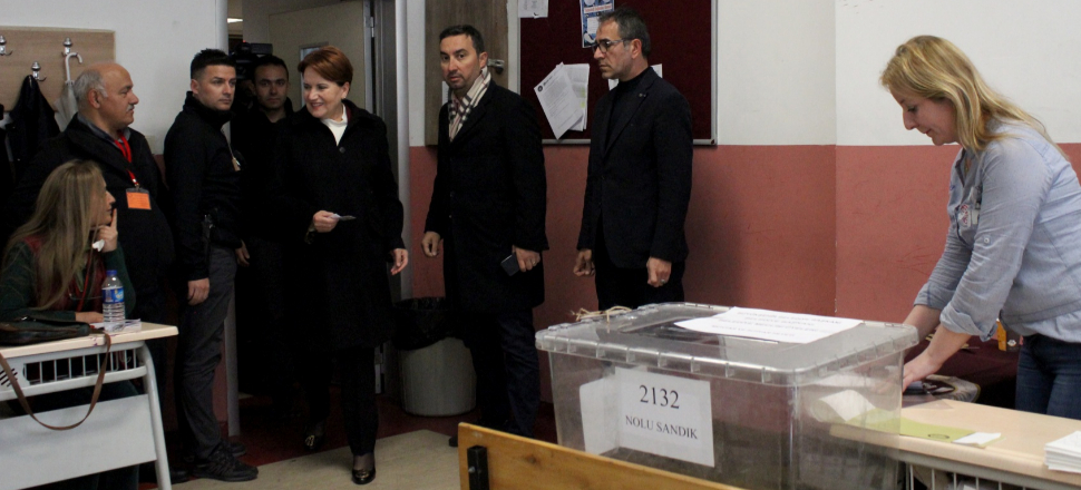 Meral Akşener lideri olduğu partiye oy veremedi!